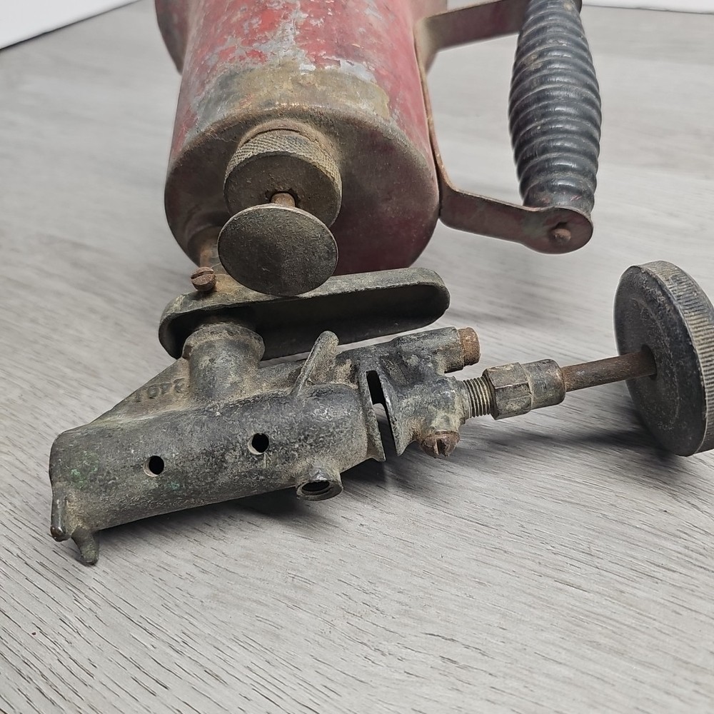 Vintage Blow Torch Antique Paint Burner