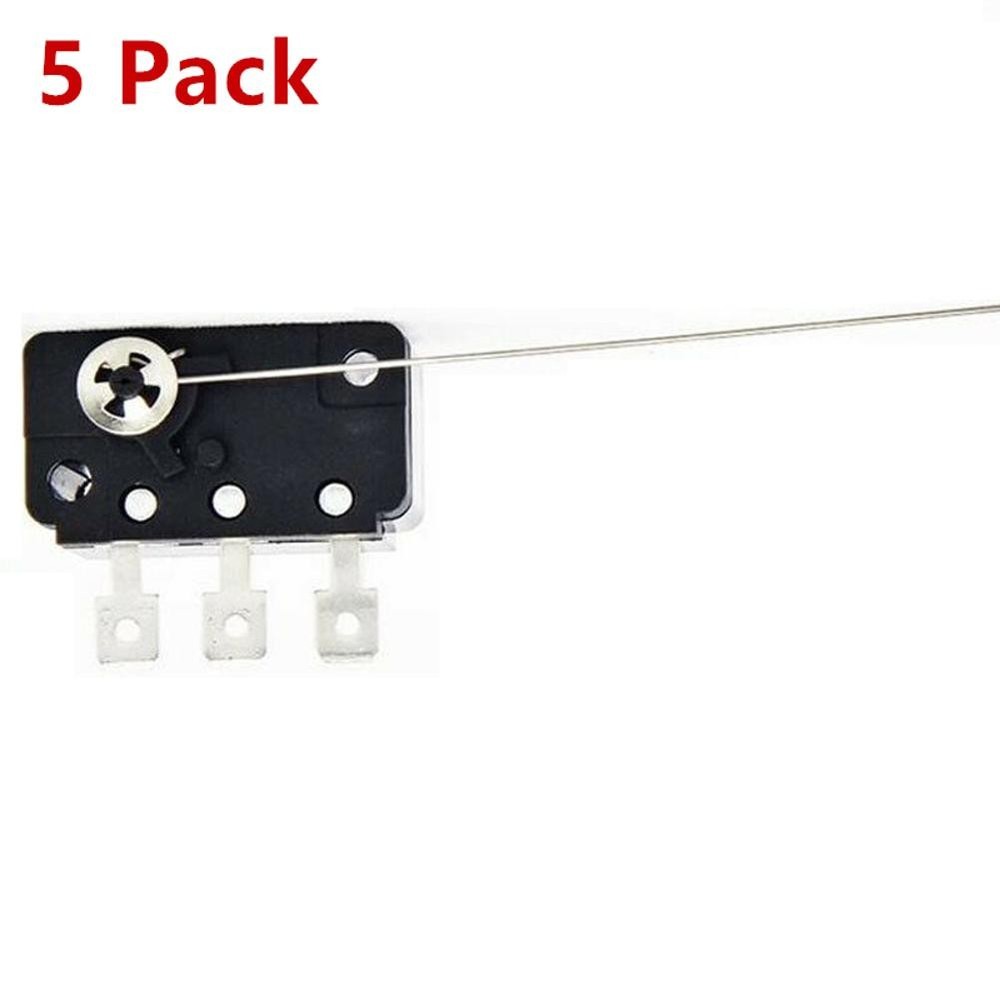 5Pack 4.8mm Long Hinge Microswitch Arcade Change-Coin Acceptor Micro Switch F
