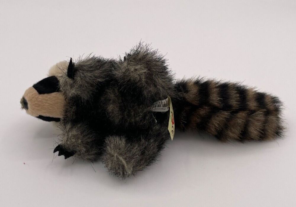 Folkmanis Finger Puppet ~ Mini Raccoon Plush