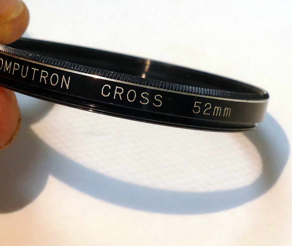 Computron Cross 4 star CS 52mm Filter