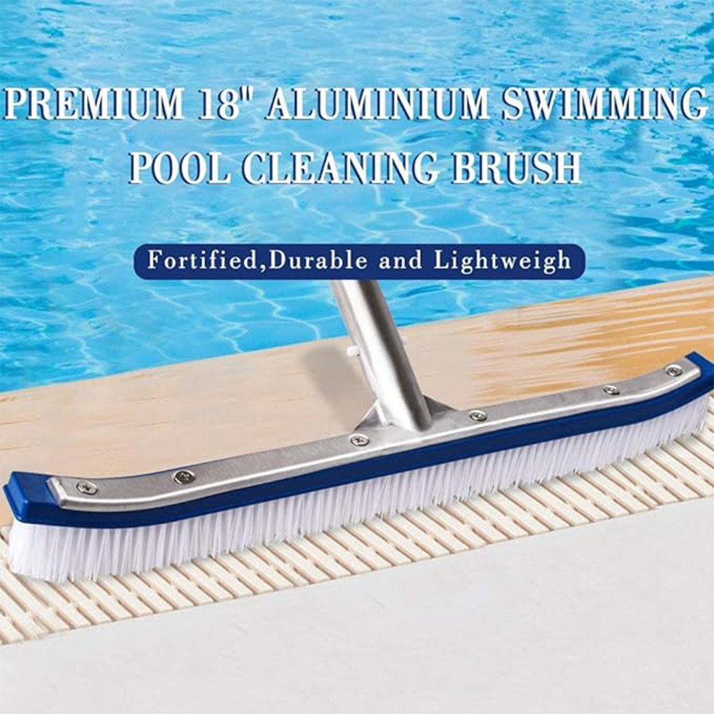 Pool Floor Wall Cleaning Tool Pool Swimming Pool Brush Broom Algae Removeable