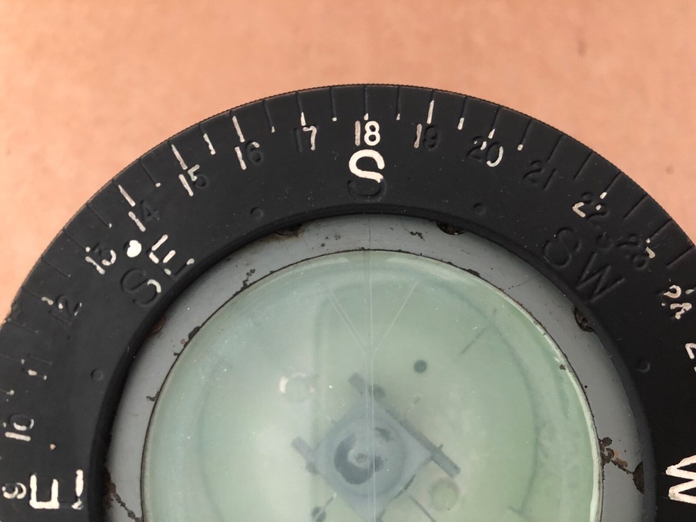 Vintage SHIP BOAT AIRPLANE PLANE Compass