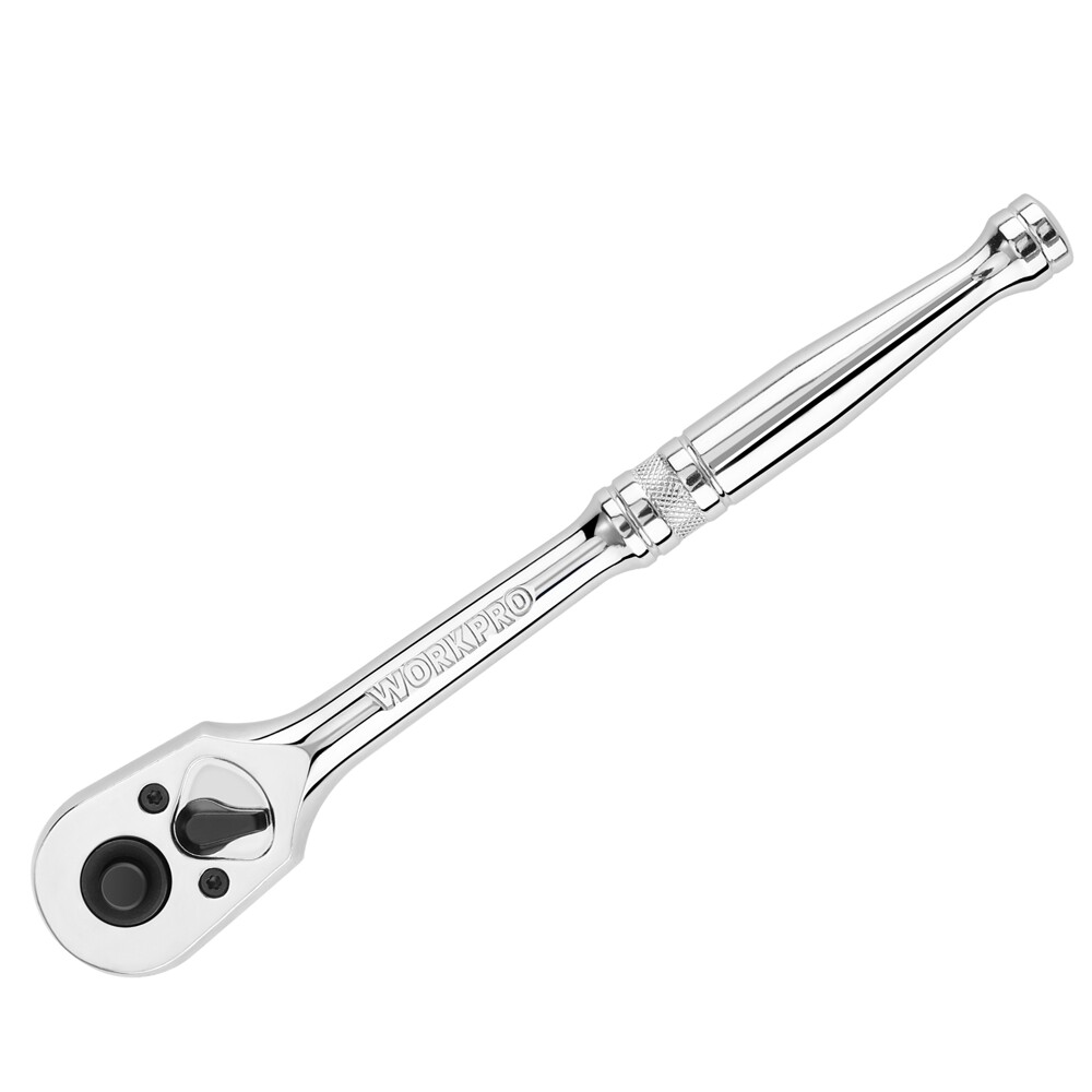WORKPRO 1/2" Drive Ratchet Handle Quick-Release Reversible Ratchet Sets 72-Tooth