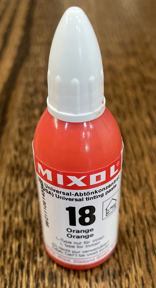 Mixol Universal Tints Orange #18 20 ml