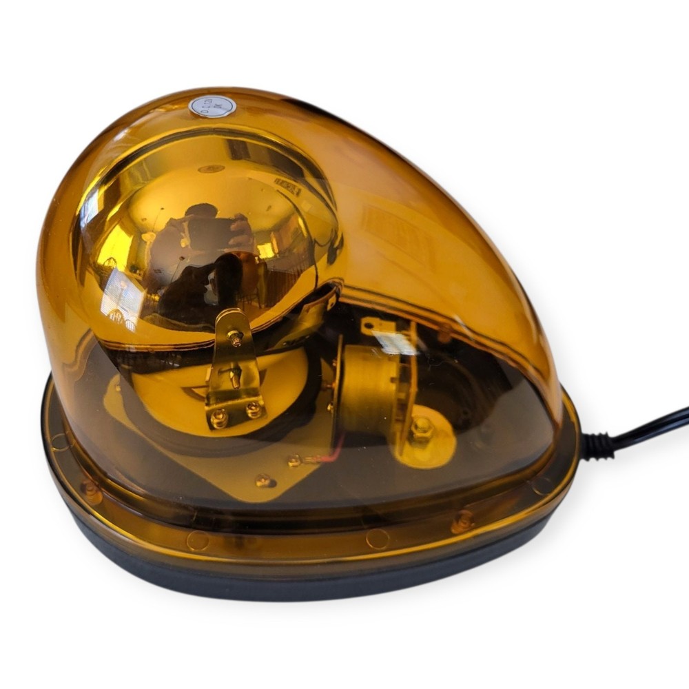 GRAINGER APPROVED 2ERT5 Beacon Light,Amber,Rotating 2ERT5