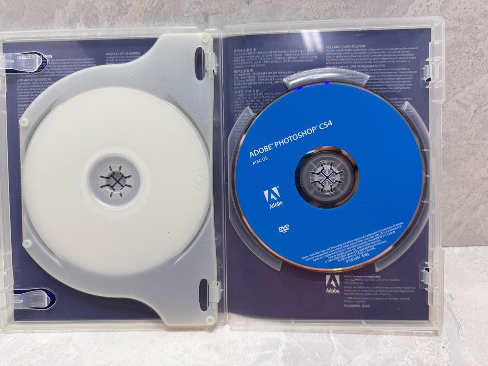 Adobe Photoshop CS4 Mac Full Version English with Serial Creative Suite Training