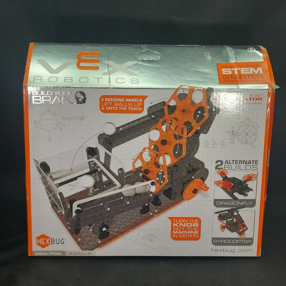 Vex Robotics Hexcalator Ball Machine Construction Set -Sealed STEM Hex Bug READ