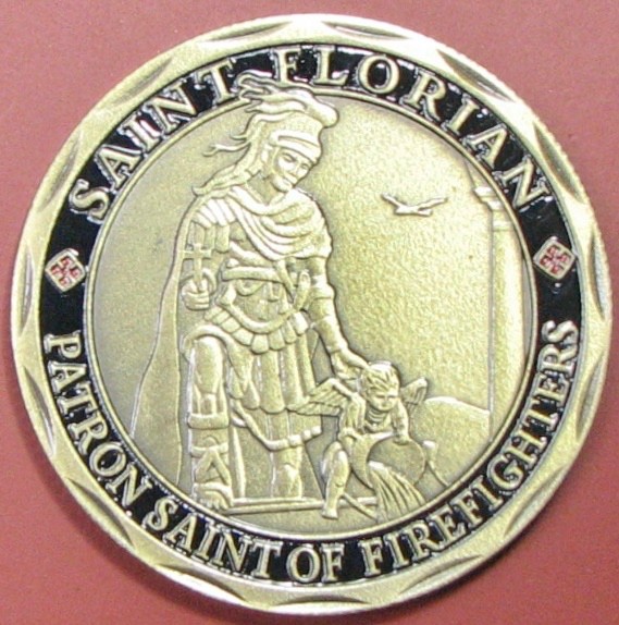 Fire Department. Challenge Coin. 1.50". 90B.