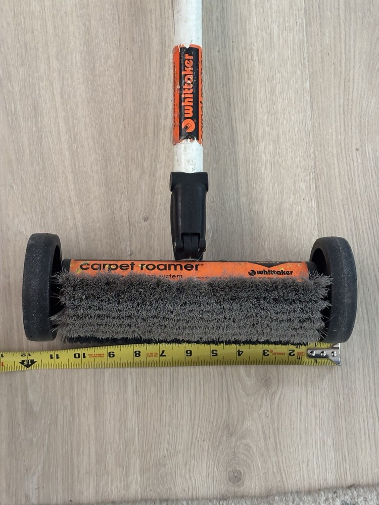 Whittaker Carpet Roamer Simple Spotting System Tool Roller w/ Handle
