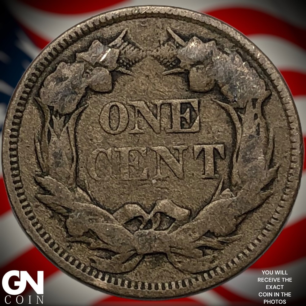 1858 Flying Eagle Cent Penny Y4066