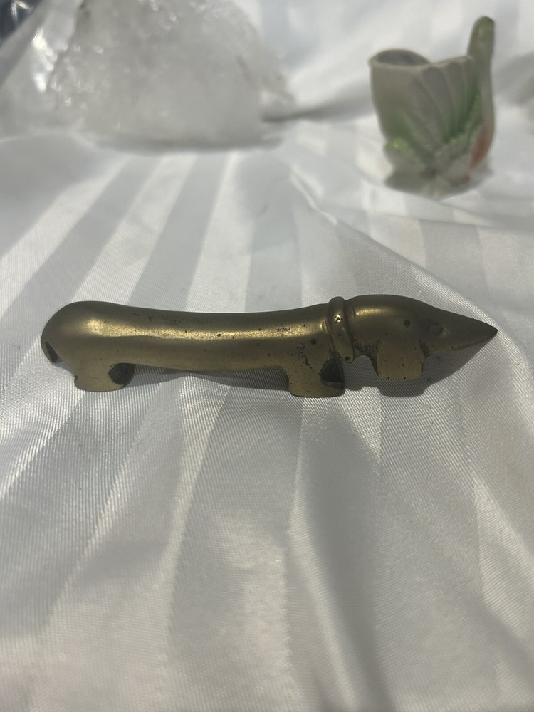 Solid Brass Dog Bottle Opener