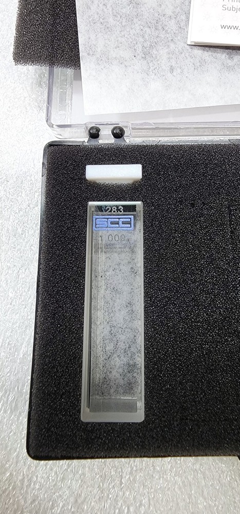 Agilent 5061-3387 Rectangular macro cell, quartz open top 10mm pathlength, 3.5mL