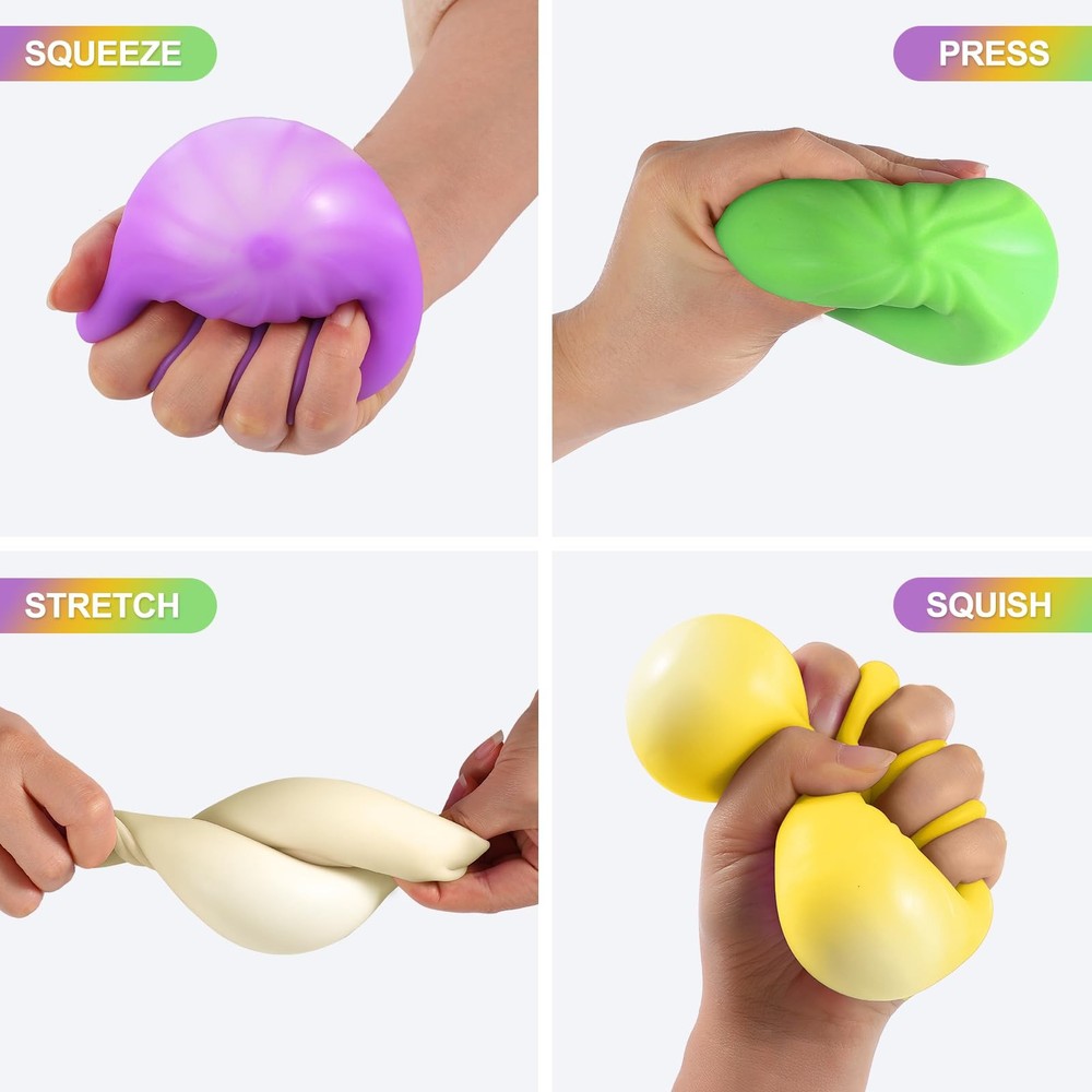 Dumpling Squishy Mystery Box, Dumplings Squeeze Stress Balls Medium, Green