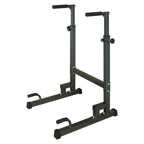 Power Tower Dip Station, Adjustable Height, Heavy Duty, Multi-Function Home Gym