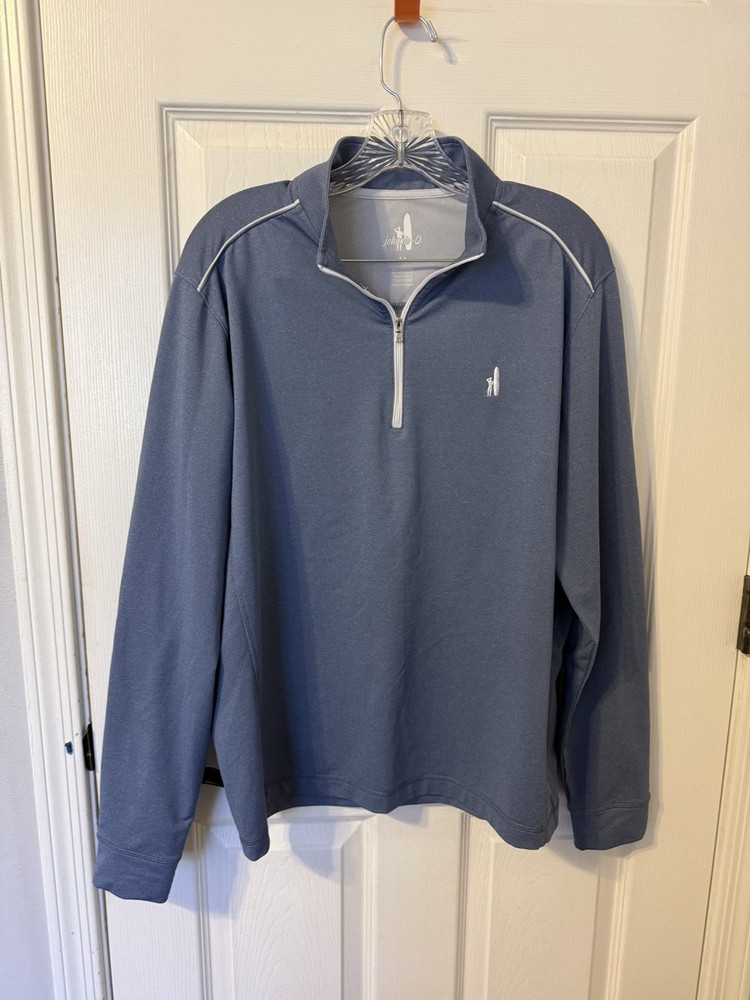 Johnnie O Men’s Performance Golf Casual 1/4 Zip Pullover Jacket Medium