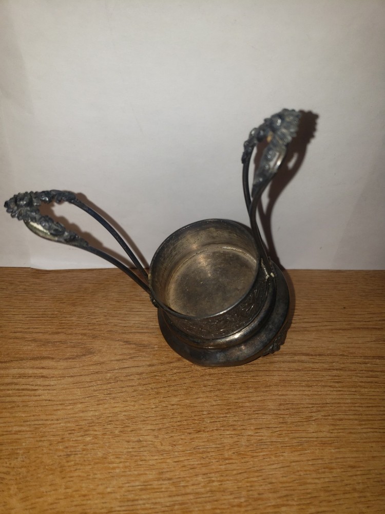 Middleton Silvertone Holder - Candle Holder - Broken