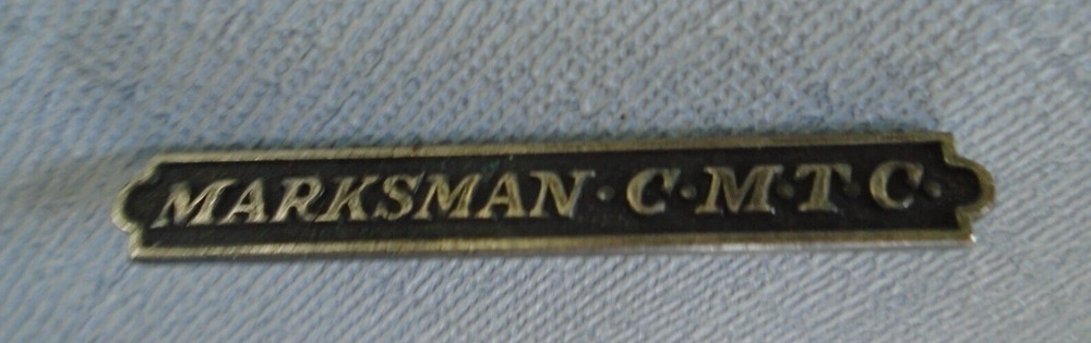 Citizens Military Training Camps marksman badge