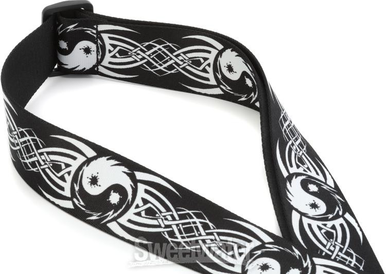 Levy's MP 2" Printed Polyester Guitar Strap - Yin Yang