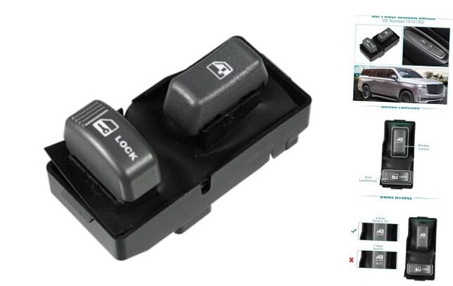 Power Window Switch Window Control Switch Fit for Cadillac Escalade 1999 2000