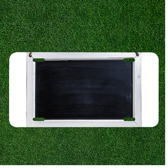 Creative License Plate Auto Tag With Chalk Board Add Names Or Texts
