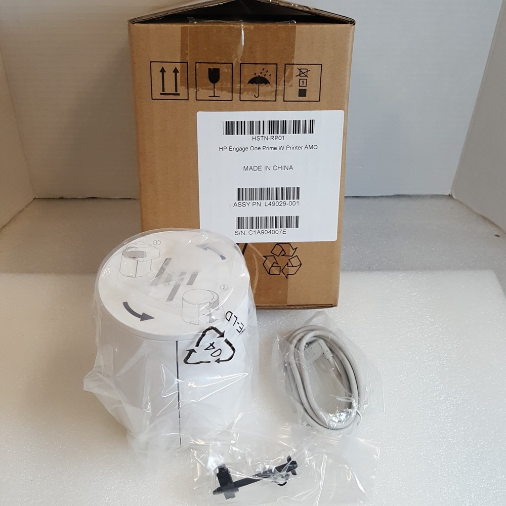 NEW HP Engage One Prime USB Printer White Receipt Printer - 203 dpi