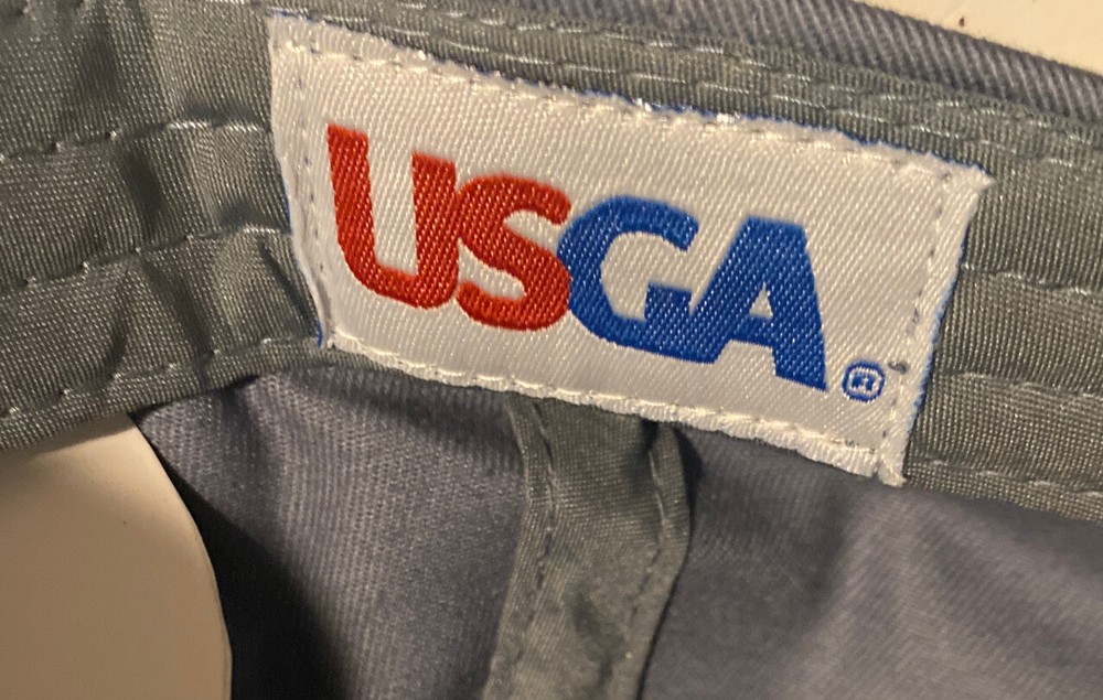 USGA Member US Open 2010 Pebble Beach Gray Golf Baseball Cap Hat