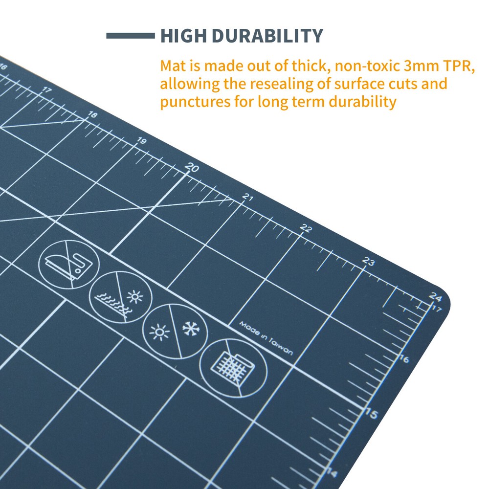 POWERTEC Foldable Mat 18 x 24" Knife Board (61002)