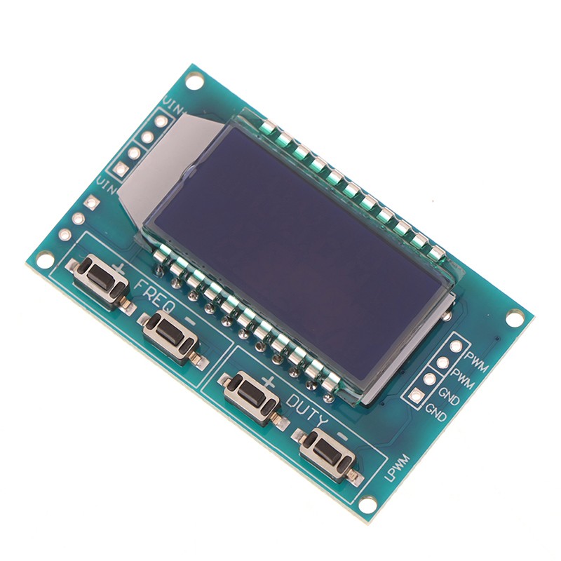 Signal generator PWM pulse frequency duty cycle adjustable module lcd 3.3.NN