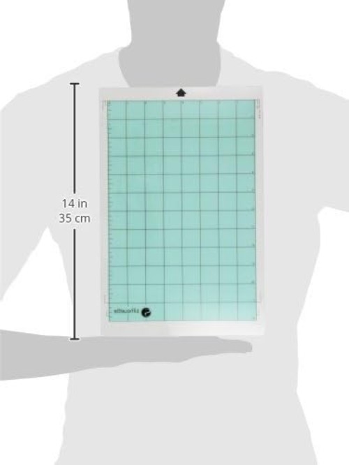 8 Silhouette Portrait Cutting Mat, Medium, Blue