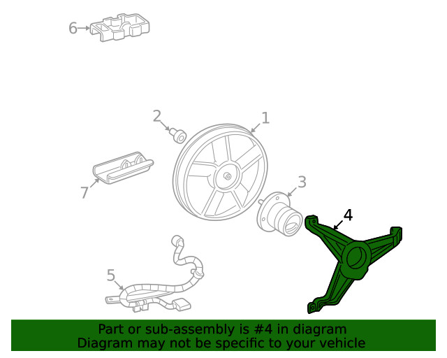 Genuine GM Bracket 12363387