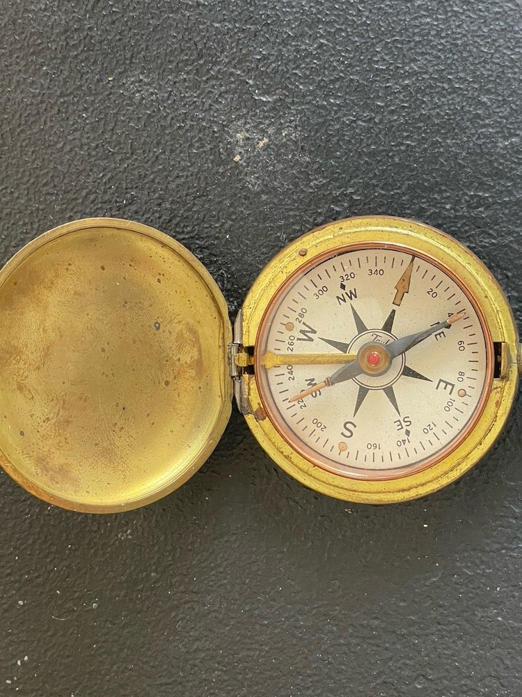 Antique WW1 Marine Compass USCE