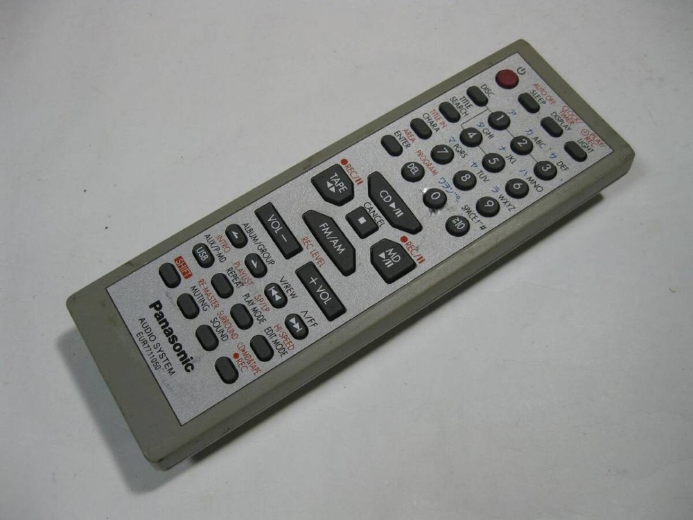 Panasonic Audio Remote Control EUR7711050