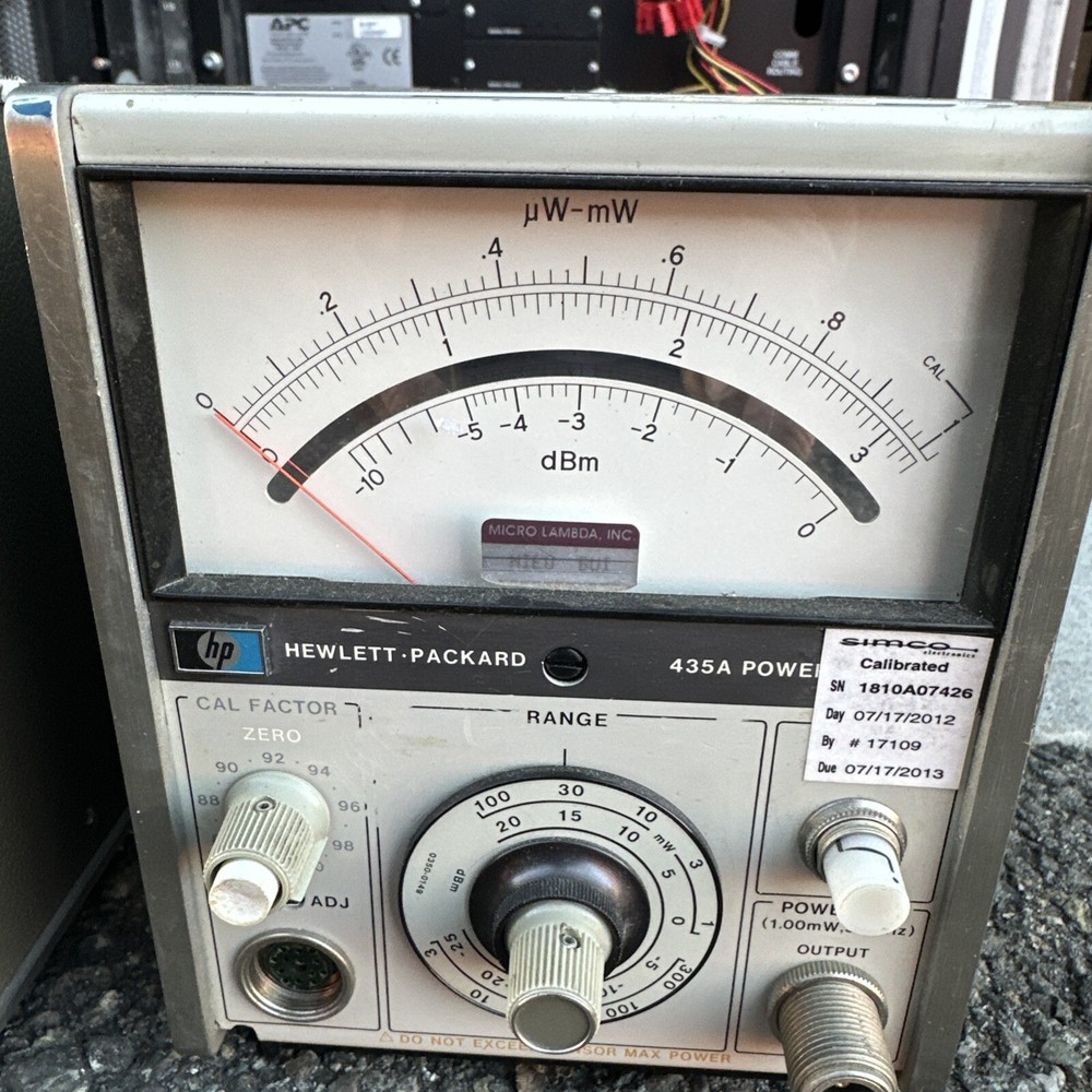 HP 435B HP 435A Power Meter.