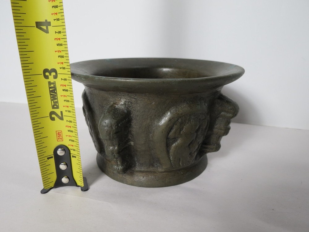 Bronze/Brass Mortar bowl, heavy
