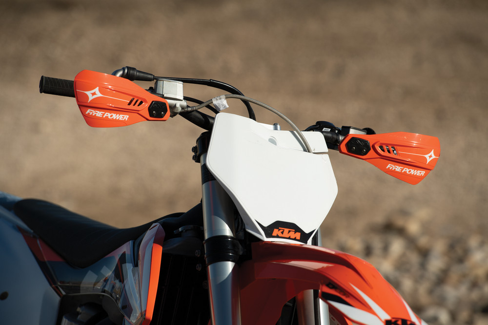 Fire Power Shield Handguards - Orange