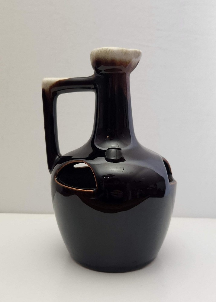 Vintage Stoneware Drip Glaze Strawberry Planter