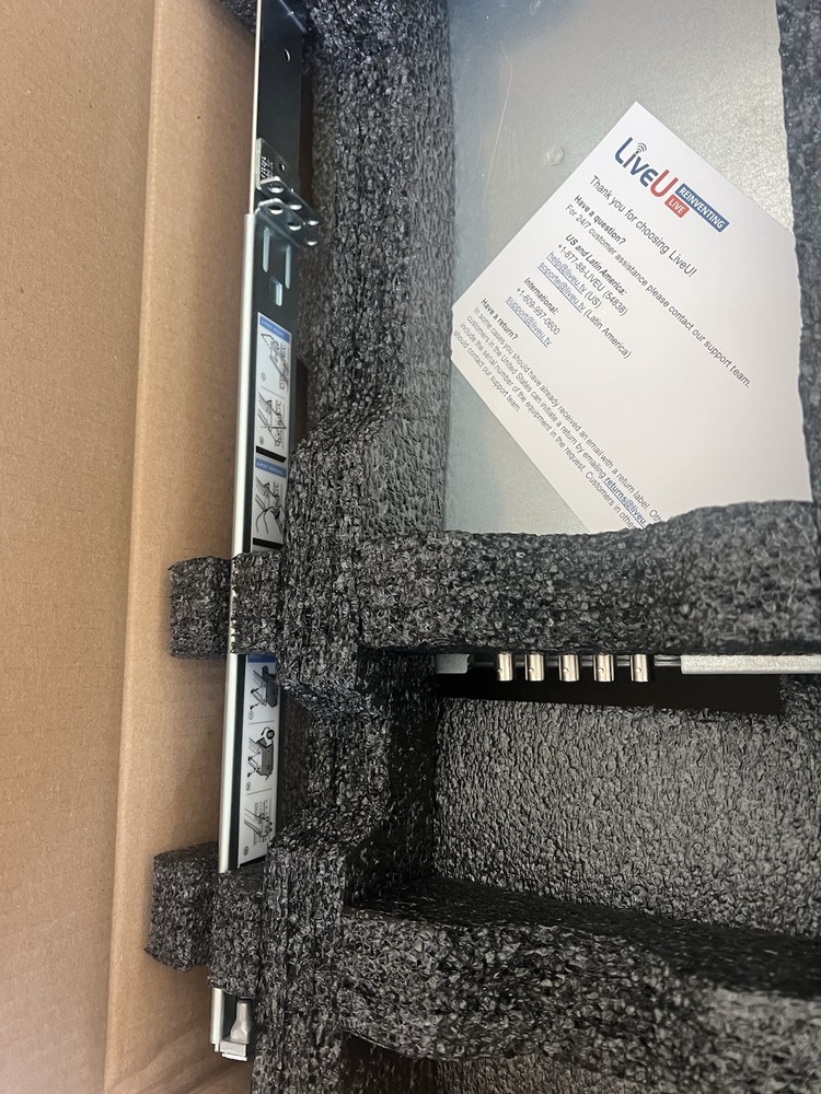 LiveU LU2000 1 RU RackMount Decoder Server NEW In Box Never Used