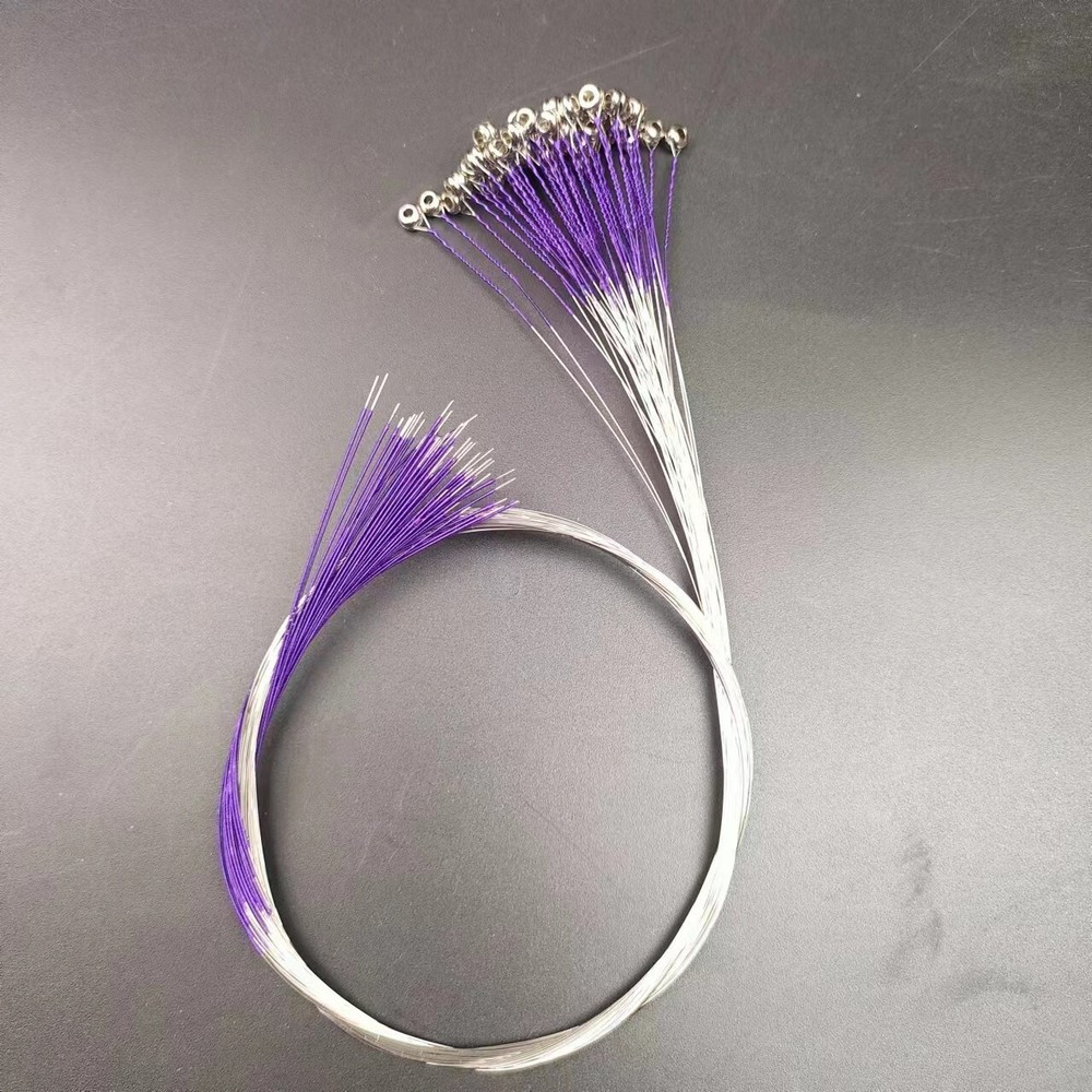 50 Set High quality Violin String Medium softness Fiddle strings wire 3/4-4/4