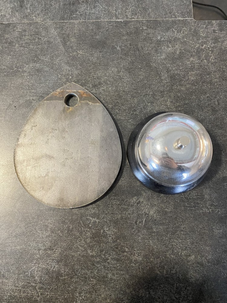 6mil AR600 Tear drop-shaped plate