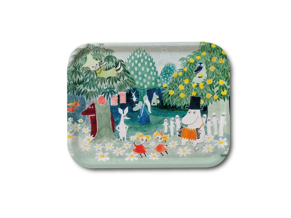 Moomin Birch Tray Moominvalley 43 x 33 cm