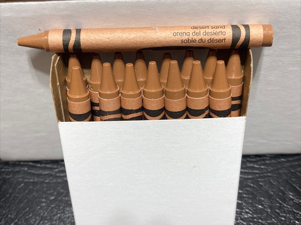 (16) Crayola Crayons (desert sand) BULK