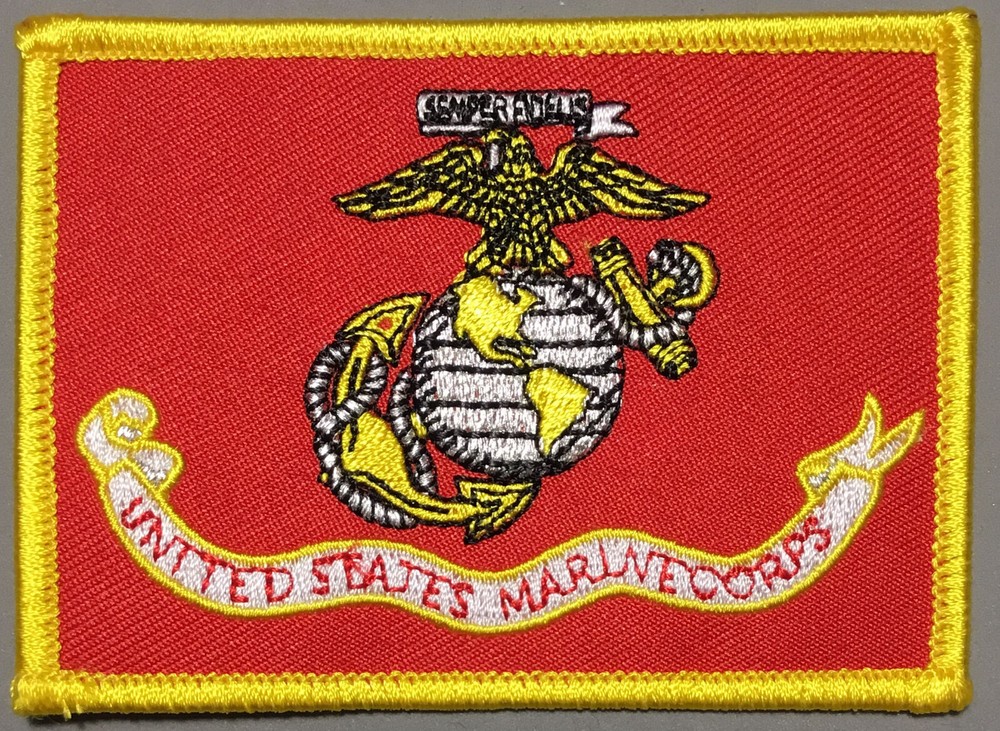 USMC Marine Corps Flag patch