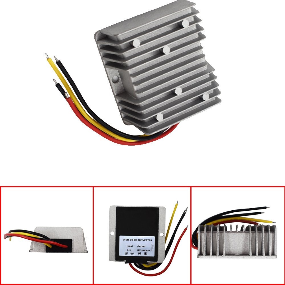 Converter Regulator 360W 24V Step Down To 12V 30A DC/DC