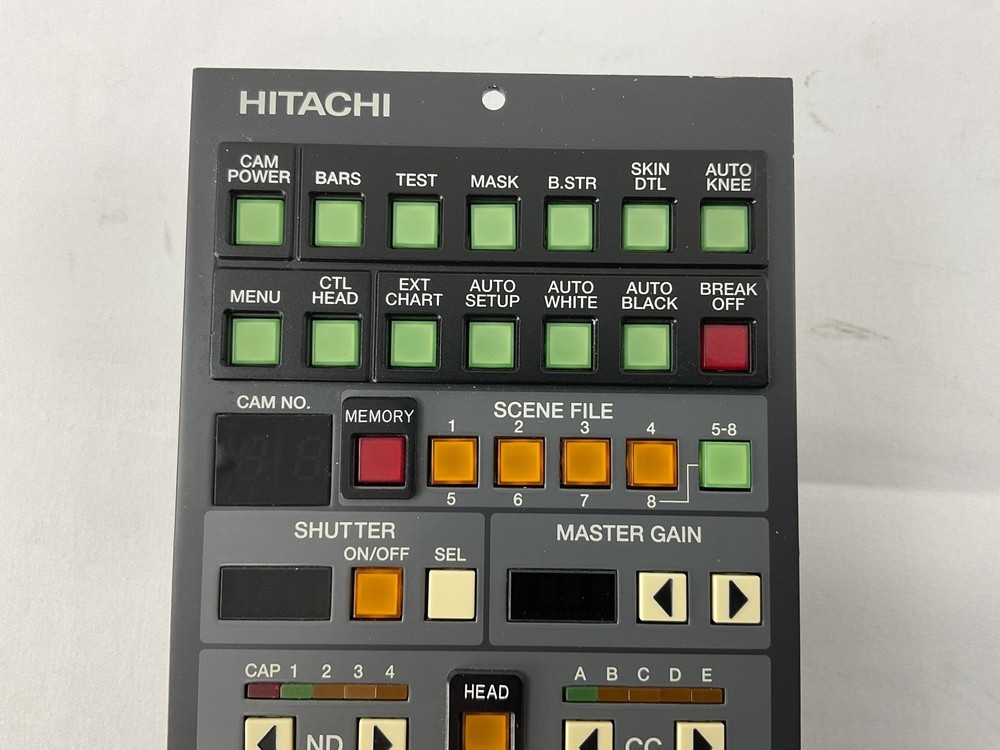 Hitachi RU-1200JY Remote Control Unit RCU Broadcast Camera System Control Panel