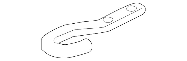 Genuine GM Tow Hook 15683064