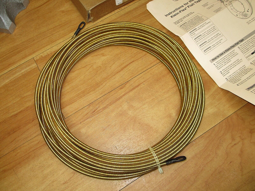 Klein Tools 50100 *NEW* Fish Tape Uncased Coil Replacement 100'