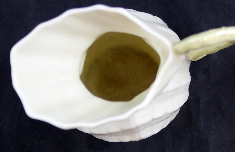 Belleek Pottery Double Shell Creamer