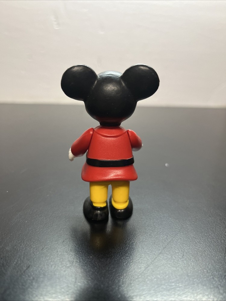 MICKEY MOUSE PVC poseable Figure 3", 1984 Disney BULLY West Germany E6