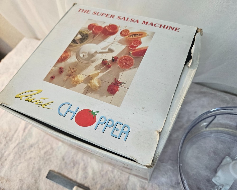 Quick Chopper The Super Salsa Machine NO Manual
