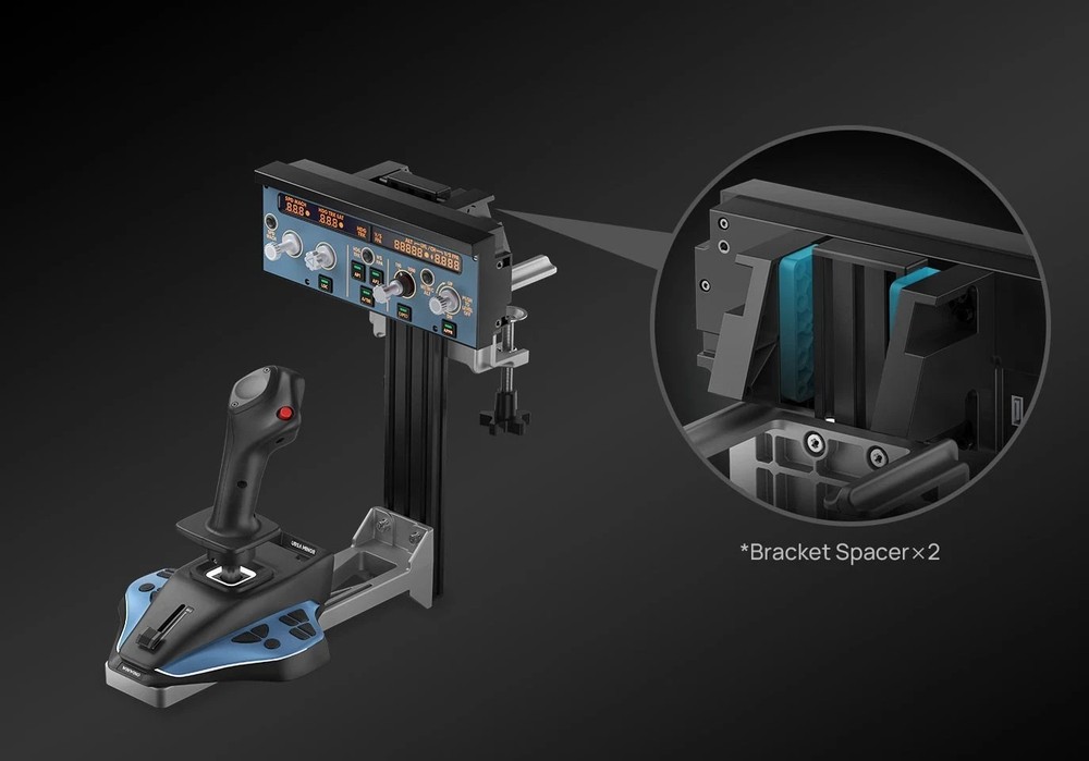 WINWING Joystick Desk Mount2 with Profile Bar 1